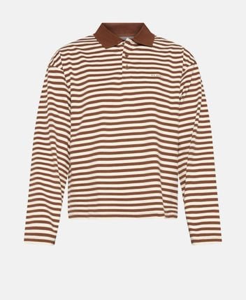 Long-sleeved polo shirt