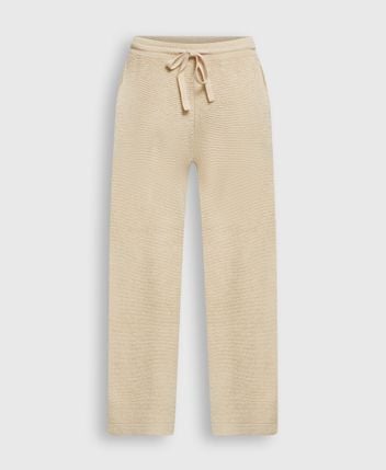 Cashmere-blend trousers