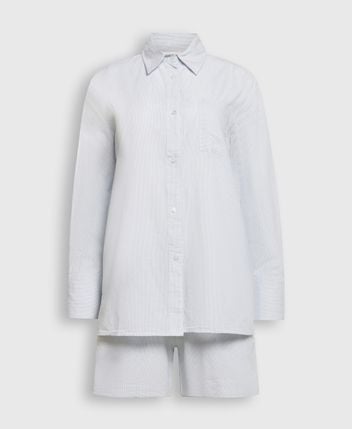 Linen-blend pyjamas Lora