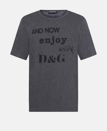 Crew neck t-shirt And Now Enjoy