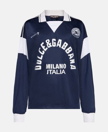 Long-sleeved polo shirt