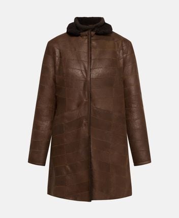 Leather coat Dagmar