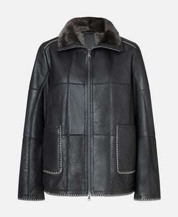Lamb's leather jacket Rhea K