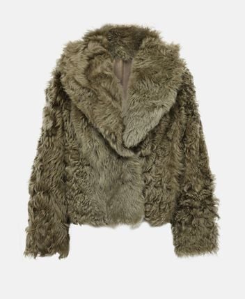 Reversible shearling jacket Gwen