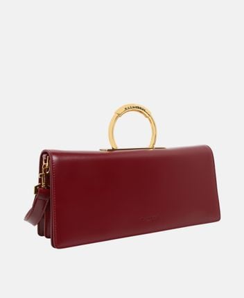 Leather clutch Deva