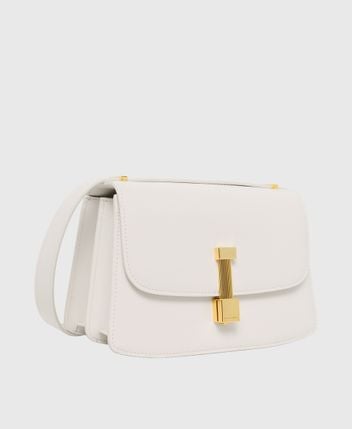 Leather cross body bag Colonne