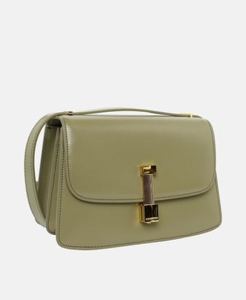 Leather cross body bag Colonne