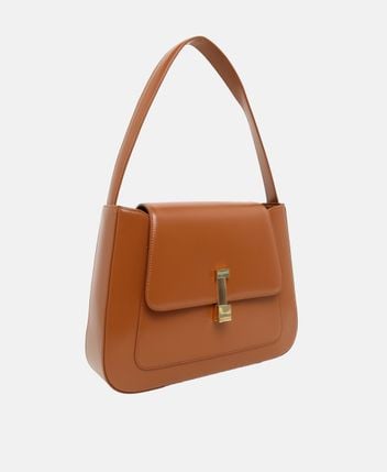 Leather shoulder bag Colonne