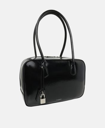 Leather Top Handle bag