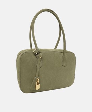 Leather shoulder bag Ely