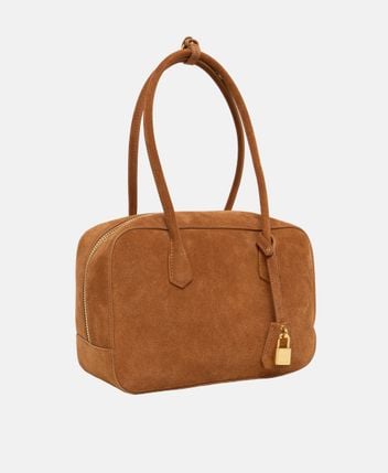 Leather shoulder bag Kasset