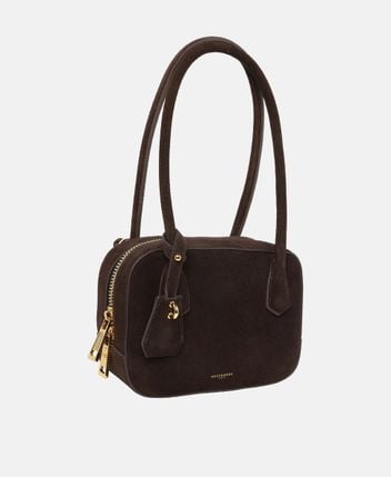 Leather shoulder bag Kasset