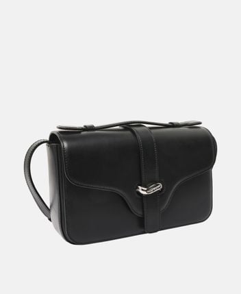 Leather cross body bag