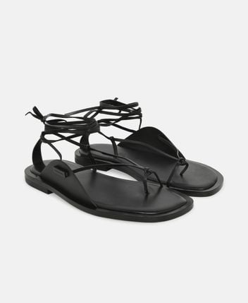 Sandals with calf lacing Goila