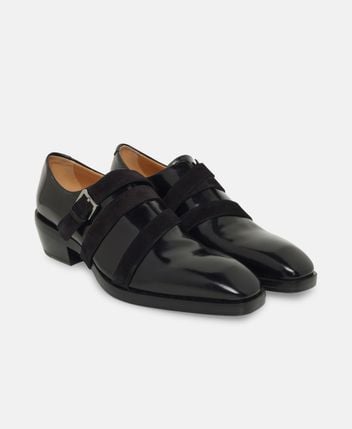 Monk strap shoes Forest
