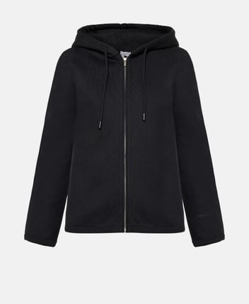 Hooded sweat jacket