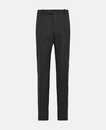 Wool-blend trousers