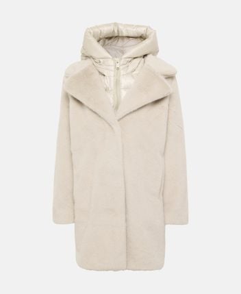 Faux fur coat