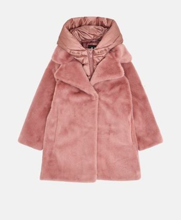 Faux fur jacket