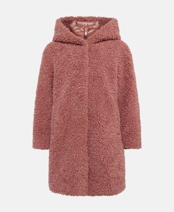 Faux fur coat