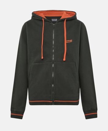 Hooded sweat jacket