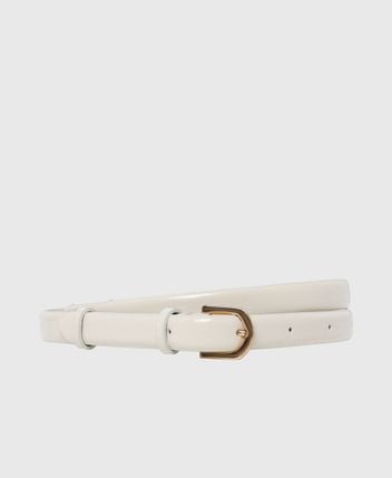 Leather belt