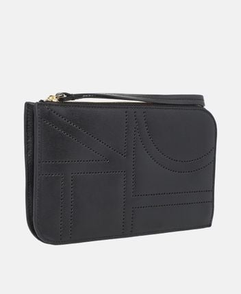 Leather clutch