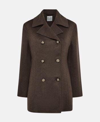 Wool short coat