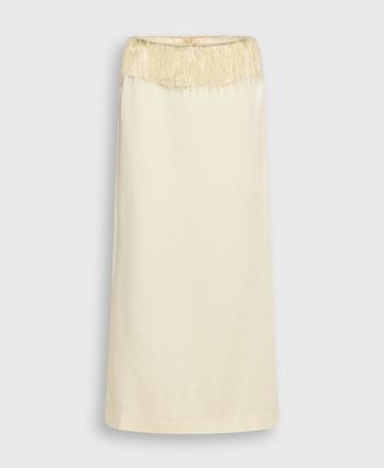 Fringed skirt