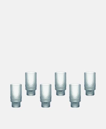 Glasses set, 6 pcs. Linje