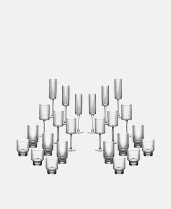 Glasses set, 24 pcs. Linje