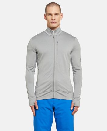 Wool mid-layer jacket