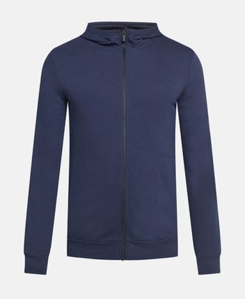 Hooded sweat jacket