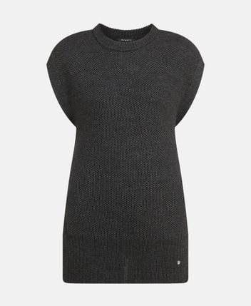 Wool-blend gilet
