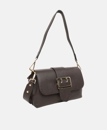 Leather cross body bag