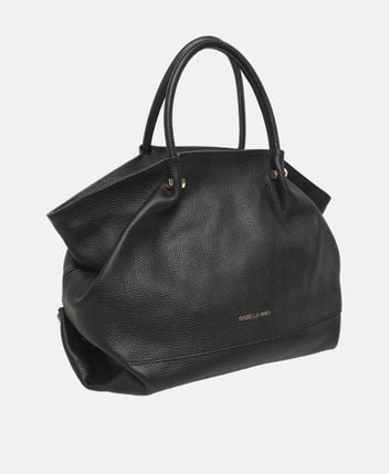 Leather shopper