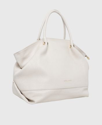 Leather shopper