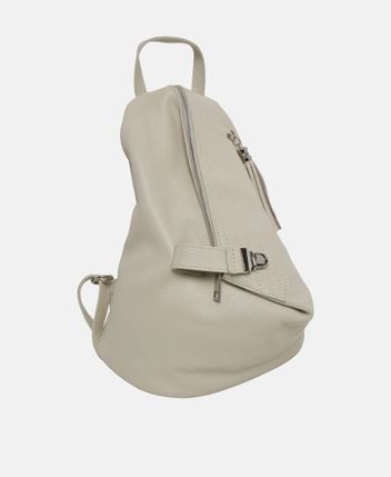 Leather backpack