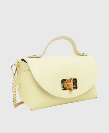 Leather Top Handle bag