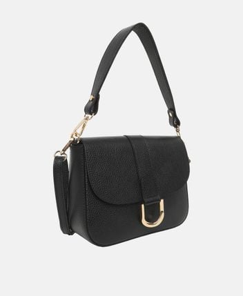 Leather shoulder bag