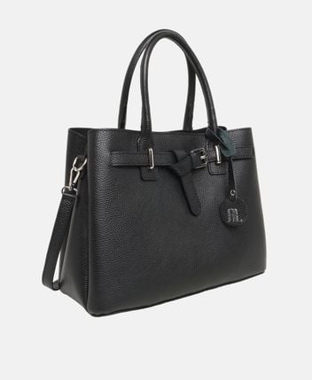Leather handbag
