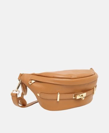 Leather bum bag