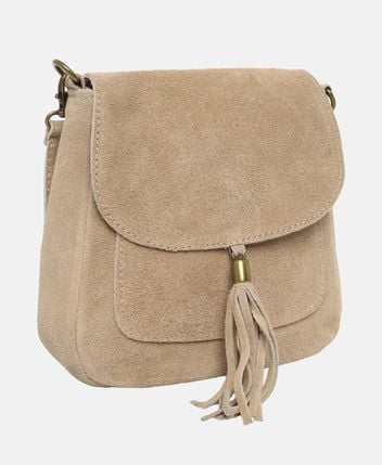 Leather cross body bag