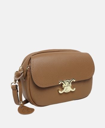 Leather cross body bag
