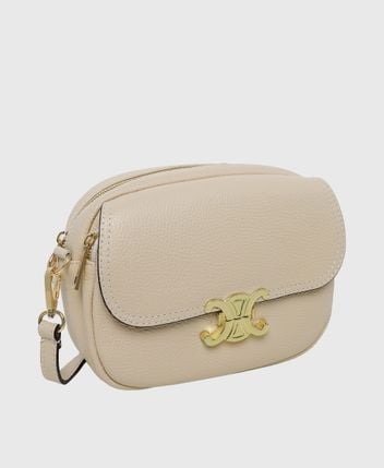 Leather cross body bag