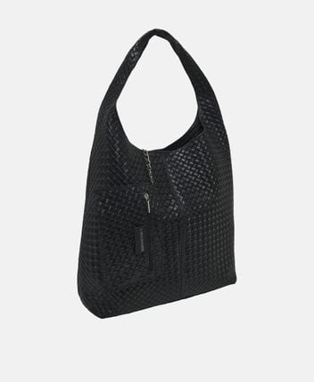 Leather shopper