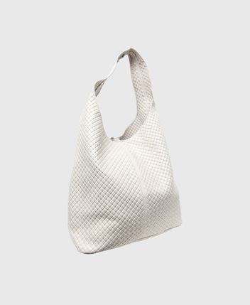 Leather shopper