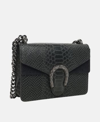 Leather cross body bag