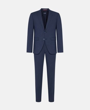 Wool-blend suit