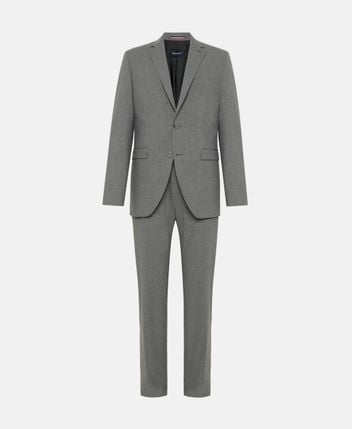 Wool-blend suit